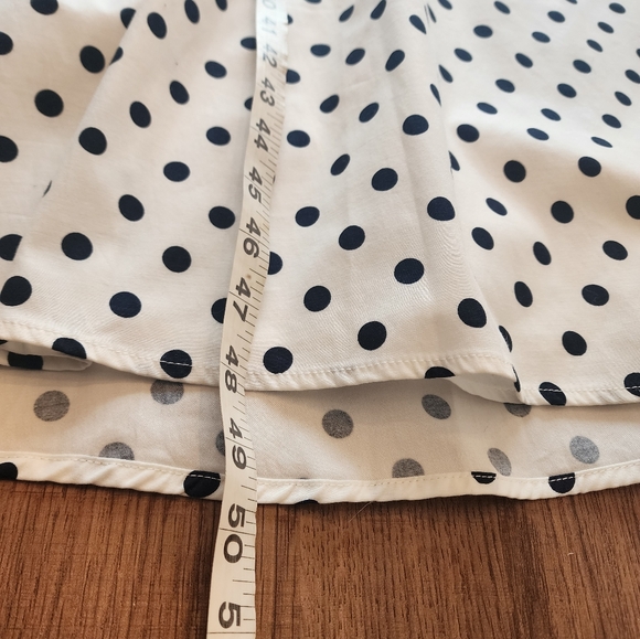 Reformation Vinny White Polka Dot Sweetheart Neck Midi Dress Size 6 NWT - Picture 10 of 10